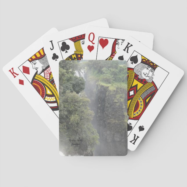 Naipes de las cataratas Victoria (Reverso)