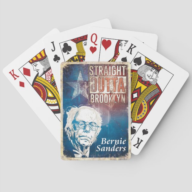 Naipes de las chorreadoras de Bernie (Reverso)