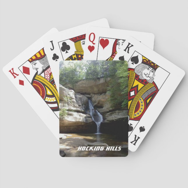 Naipes de las colinas de Hocking (Reverso)