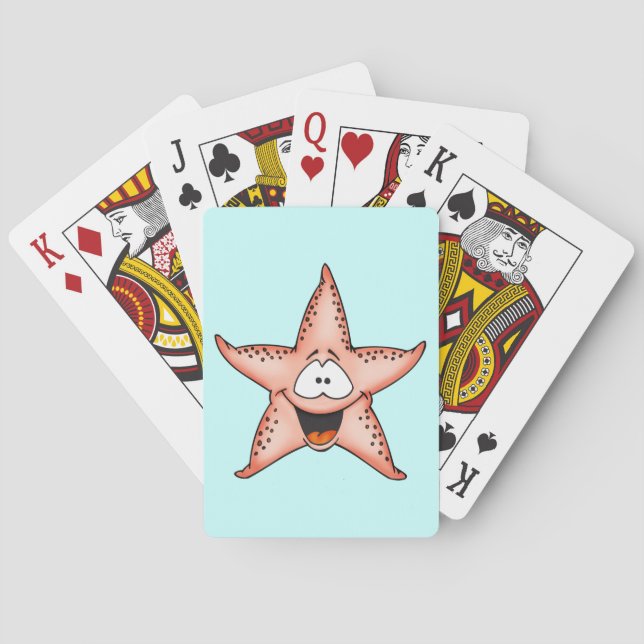 Naipes de las estrellas de mar (Reverso)