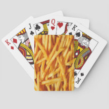 Naipes de las patatas fritas