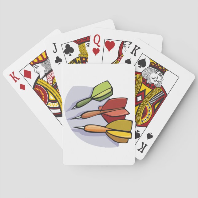 Naipes de los dardos (Reverso)