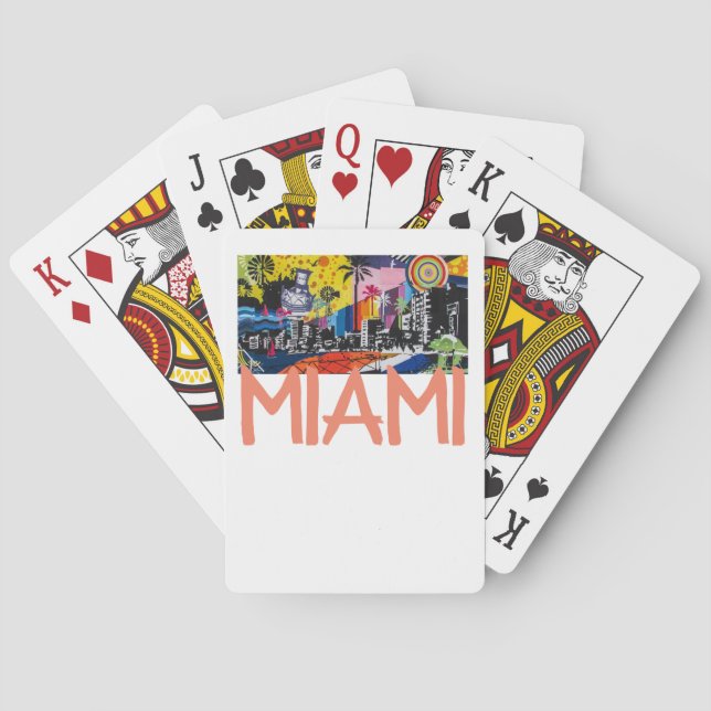 Naipes de Miami Floria (Reverso)
