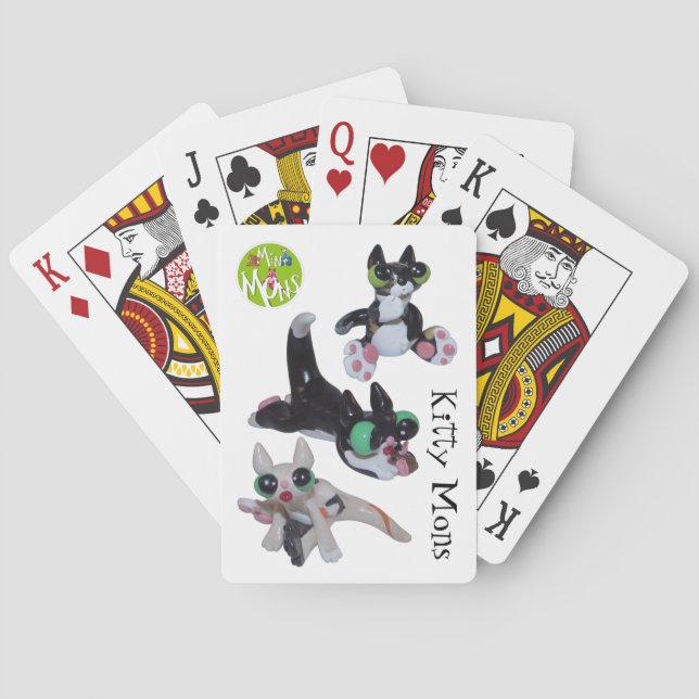 Naipes de Mons del gatito (Reverso)