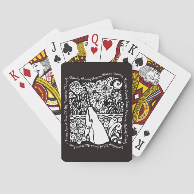 Naipes de Narwhal (Reverso)