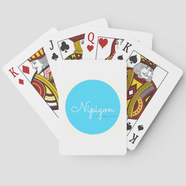 Naipes de Nipigon del punto (Reverso)