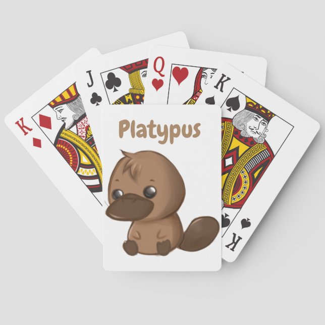 Naipes de Platypus (Reverso)