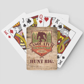 Naipes de Sasquatch Outfitter Company