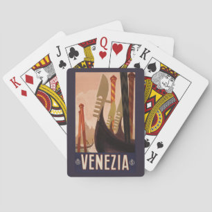 Naipes de Venezia del vintage (Venecia) Italia