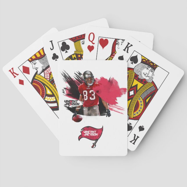 Naipes de Vincent Jackson (Reverso)