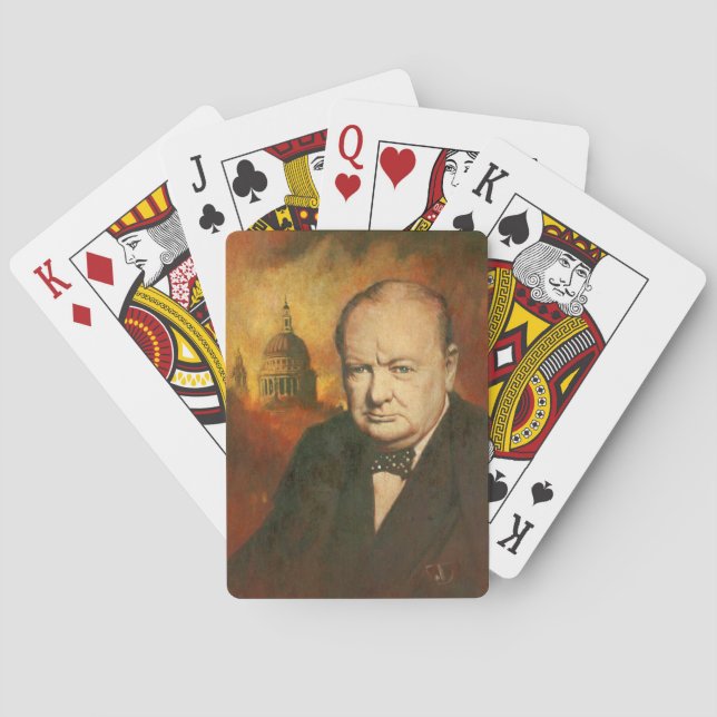 Naipes de Winston Churchill (Reverso)