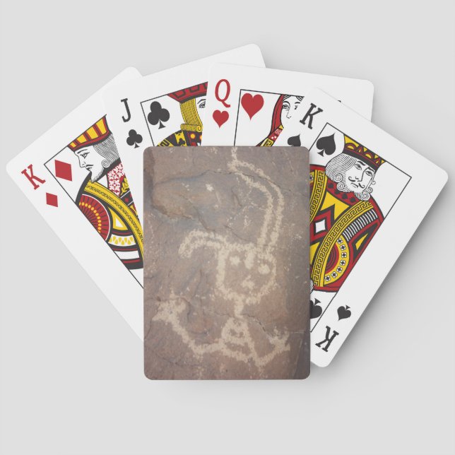Naipes del arte de la roca (Reverso)