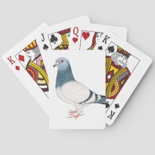 Naipes del arte del pájaro de la paloma