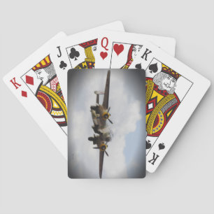 Naipes del bombardero de la Segunda Guerra Mundial