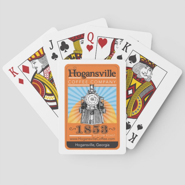 Naipes del café de Hogansville (1853) (Reverso)