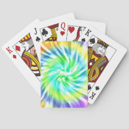 Naipes del diseño del teñido anudado