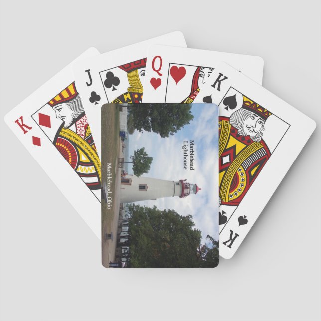 Naipes del faro de Marblehead (Reverso)