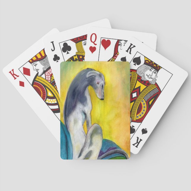 Naipes del galgo (2) (Reverso)