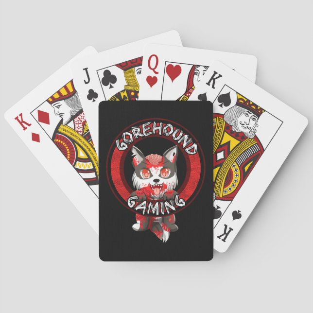 Naipes del juego de Gorehound (Reverso)
