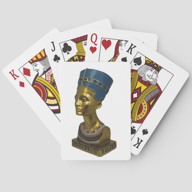 Naipes egipcios del Pharaoh (Reverso)