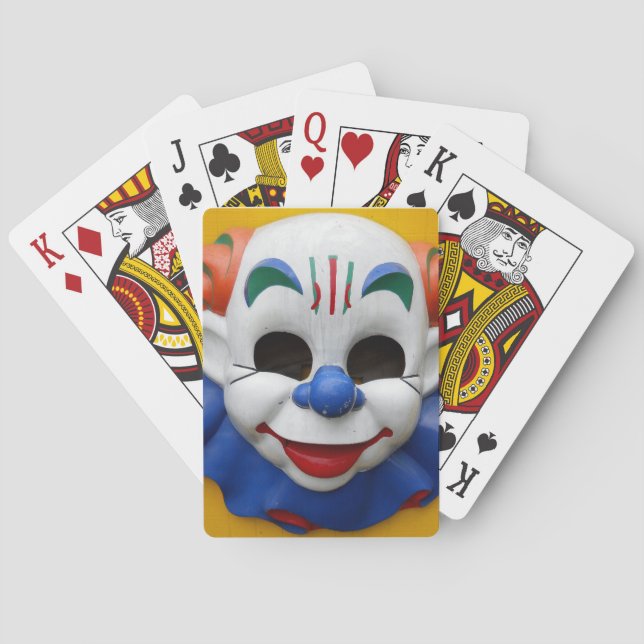 Naipes espeluznantes del payaso (Reverso)