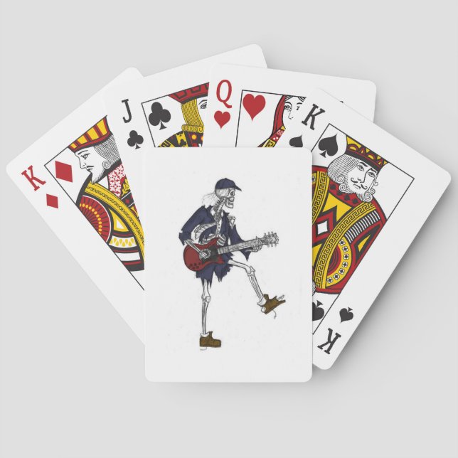 Naipes esqueléticos (Reverso)