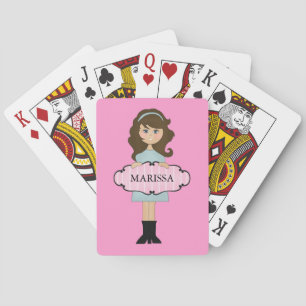 Naipes femeninos triguenos personalizados