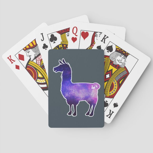 Naipes galácticos de la llama (Reverso)