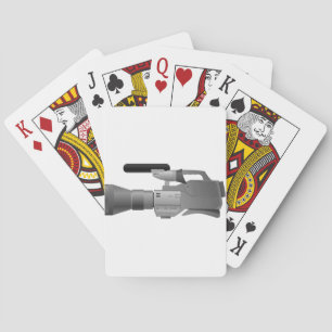 Naipes grandes de la cámara de vídeo