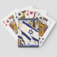 Naipes israelíes de la bandera