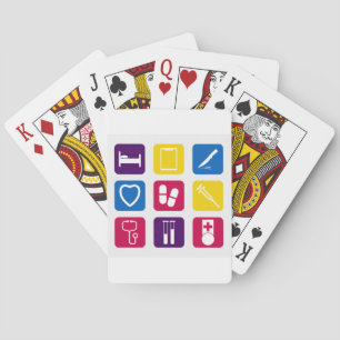 Naipes médicos de los iconos