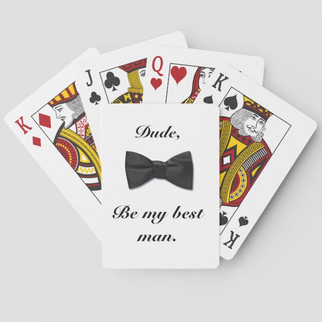 Naipes para el mejor hombre (Reverso)