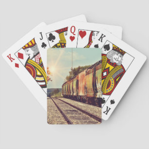 Naipes temáticos del ferrocarril