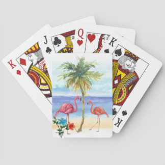 Naipes tropicales del flamenco