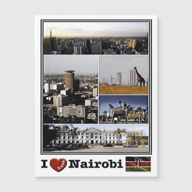 Nairobi - Amo el Mosaico - Kenia - (Anverso)