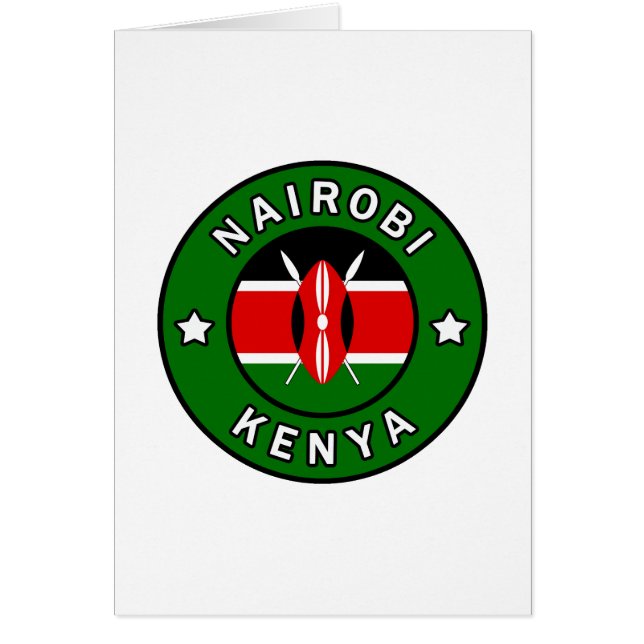 Nairobi Kenia (Frente)
