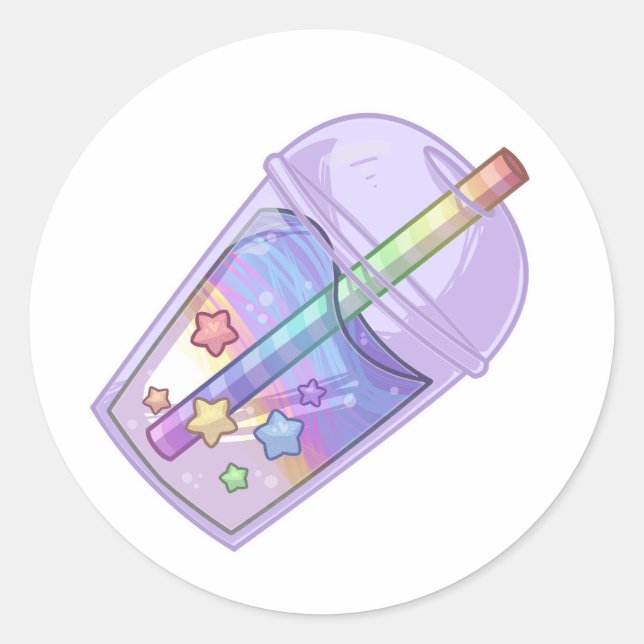 Naive Candy Boba Pegatina (Anverso)