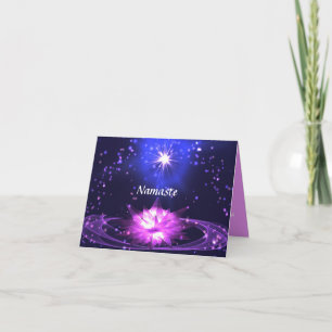 Namaste Gracias Tarjeta de Felicitación Totalmente