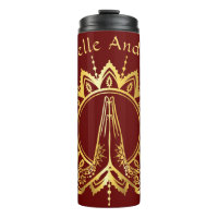 Namaste Manos Botella de agua de viaje