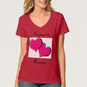 Namaste Mujeres corazones camiseta Thunder_Cove