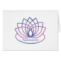 Namaste Purple and Pink Lotus Flower