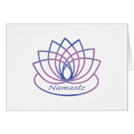 Namaste Purple and Pink Lotus Flower