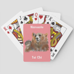 Namaste Tai Chi Qigong Jugando Cartas