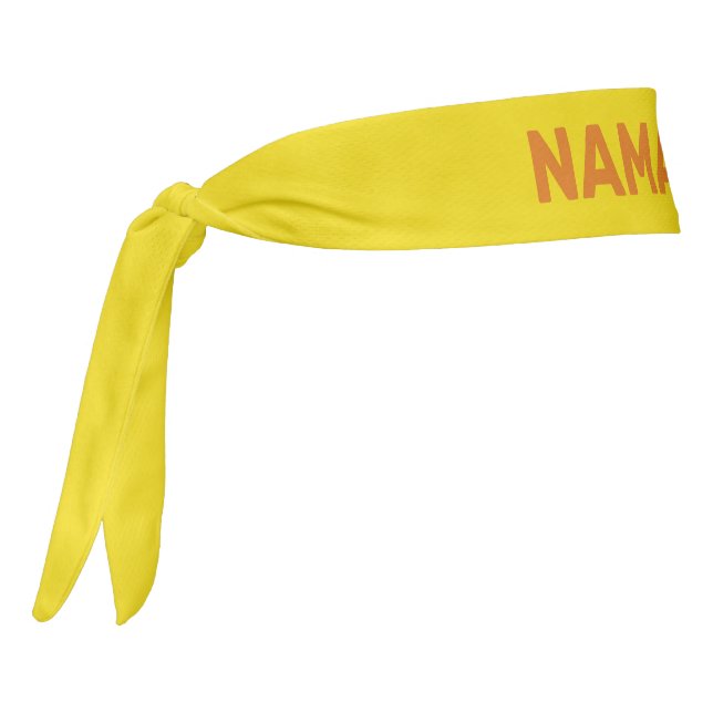 Namaste / Tus bandas de personalizado de texto (Girar 270)