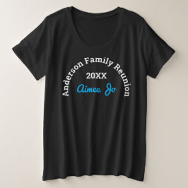 Name || Stylish Matching Family Reunion Black