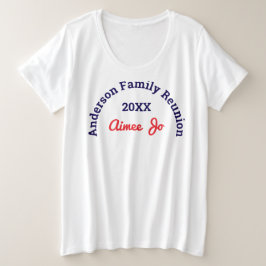 Name || Stylish Matching Family Reunion White