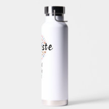 Nameste, botella de agua de yoga