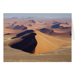 Namibia, Parque Namib-Naukluft. Vista aérea de