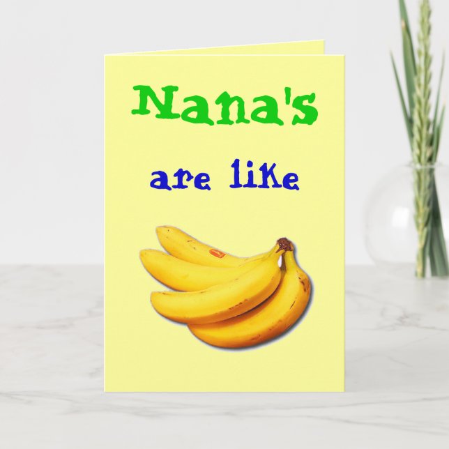 Nana es como la tarjeta de felicitación del (Anverso)