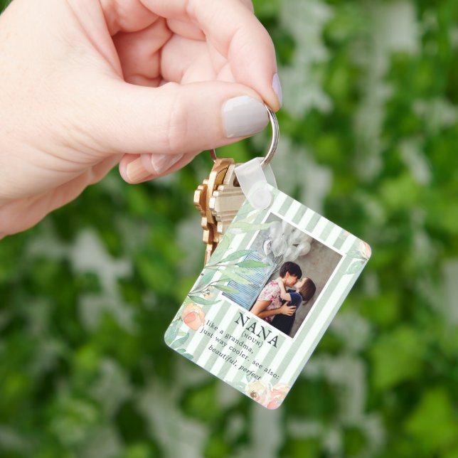 Nana | Llavero con Foto Personalizada (Mano)